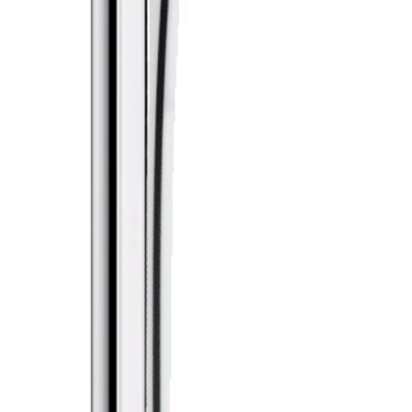 SET DUS CROMETTA 1 JET, BARA 90 CM, ALB-CROM