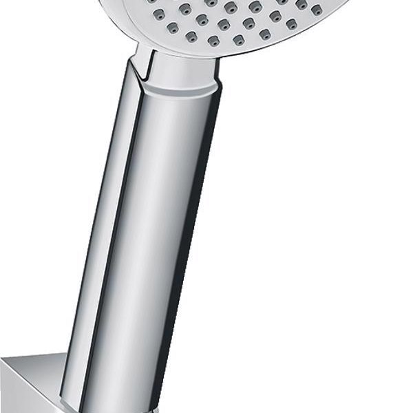 SET DUS CROMETTA 100 1 JET, CU PORTER SI FURTUN 1.25 M, ALB-CROM