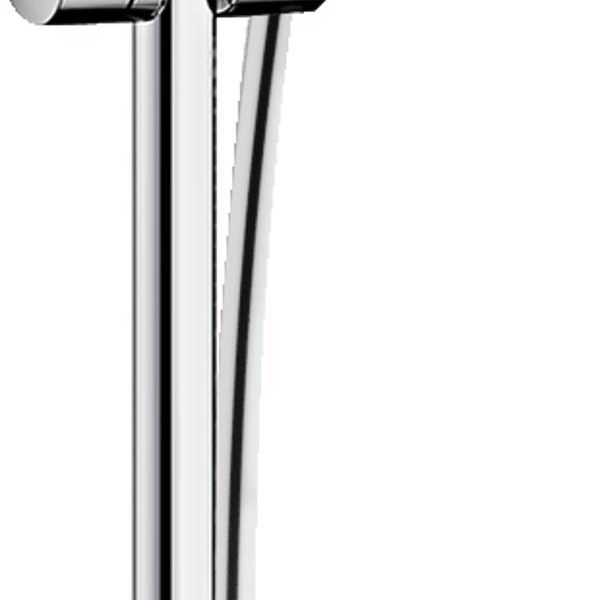 SET DUS CROMETTA 100 VARIO ECOSMART, 2 JETURI, BARA 65 CM, ALB-CROM