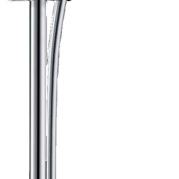 SET DUS RAINDANCE SELECT E 150 , 3 JETURI, CU BARA 65CM SI SAPUNIERA, ALB-CROM