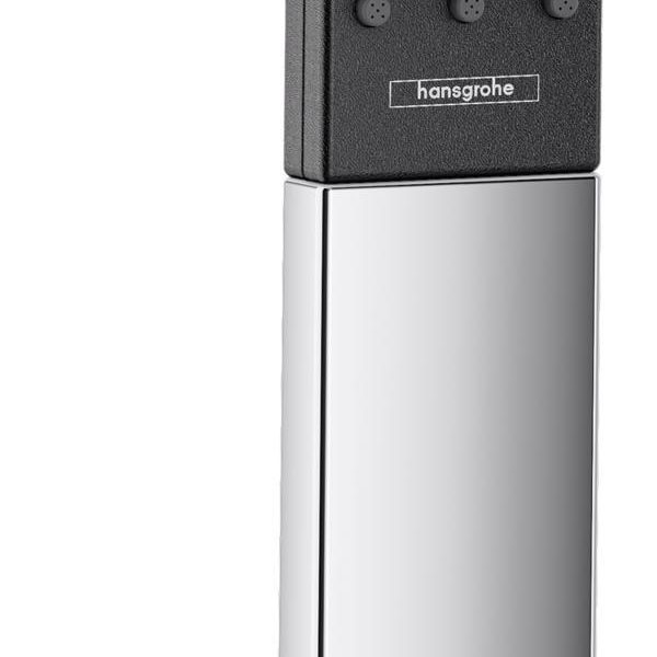 SET DUS RAINFINITY 100 , 1 JET, CU PORTER SI FURTUN 125 CM, ALB CROM