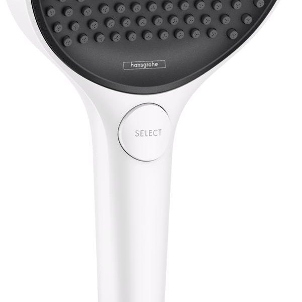 SET DUS RAINFINITY 130 , 3 JETURI, CU PORTER SI FURTUN 160 CM, ALB MAT