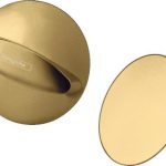 SET FLEXAPLUS S CU PREAPLIN, VENTIL SI SIFON PENTRU CADA, POLISHED GOLD OPTIC