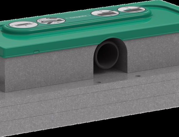 SET INSTALARE RIGOLA DUS RAINDRAIN FLEX uBOX UNIVERSAL PLAT