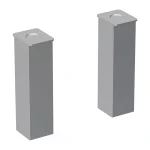 SET PICIOARE GEBERIT MODO H 23-24.5 CM CROMATE