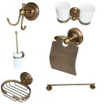Set retro pentru baie 6 piese - imagine 2