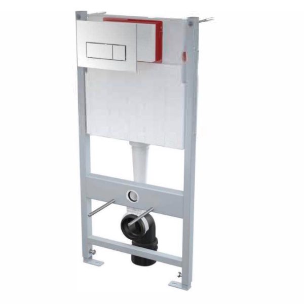 SET REZERVOR WC INCASTRAT PROIECTE ALCA CU CLAPETA M571 CROM LUCIOS