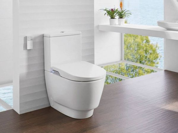 SET VAS WC INNOVA BTW, RIMLESS CU REZERVOR , FUNCTIE DE BIDEU, CAPAC SOFT CLOSE