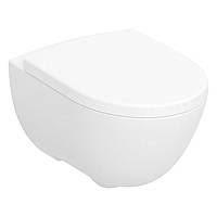 SET VAS WC SUSPENDAT GEBERIT MODO, RIMFREE, CU CAPAC WC, ROTUND