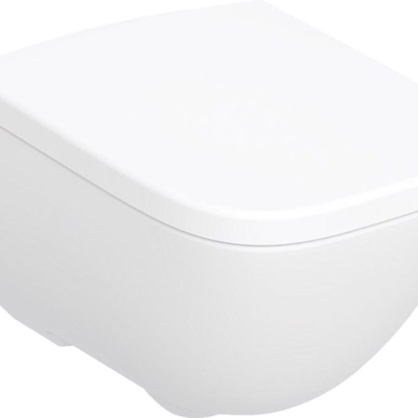 SET VAS WC SUSPENDAT MODO RECTANGULAR RIMFREE CU CAPAC,