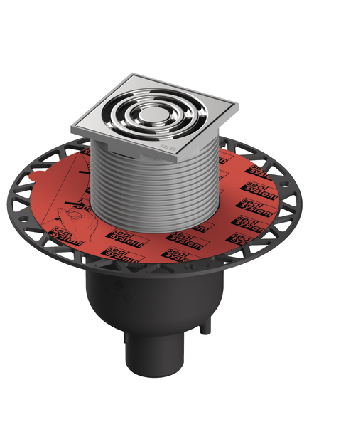 SIFON COMPLET STANDARD TECEdrainpointS 130, EVACUARE VERTICALA DN 50