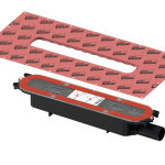 SIFON TECEDRAINPROFILE PLAT, EVACUARE LATERALA DN 40 CAL. I