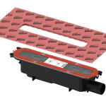 SIFON TECEDRAINPROFILE STANDARD, EVACUARE LATERALA DN 50 CAL. I