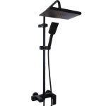 Sistem de dus negru mat