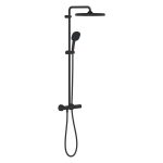 SISTEM DUS NEW TEMPESTA COSMOPOLITAN 250 CUBE TERMOSTATA MATTE BLACK