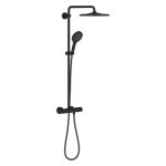 SISTEM DUS RAINSHOWER 310 TERMOSTATAT NEGRU MAT