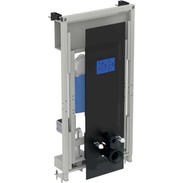 SISTEM INSTALARE PROSYS CU REGLAJ PE INALTIME, STICLA NEGRA 72.5X145.5X20.5 PENTRU VAS WC SUSPENDAT,CU ACTIONARE MECANICA