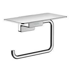 SUPORT HARTIE IGIENICA ADDSTORIS CU ETAJERA, CROM