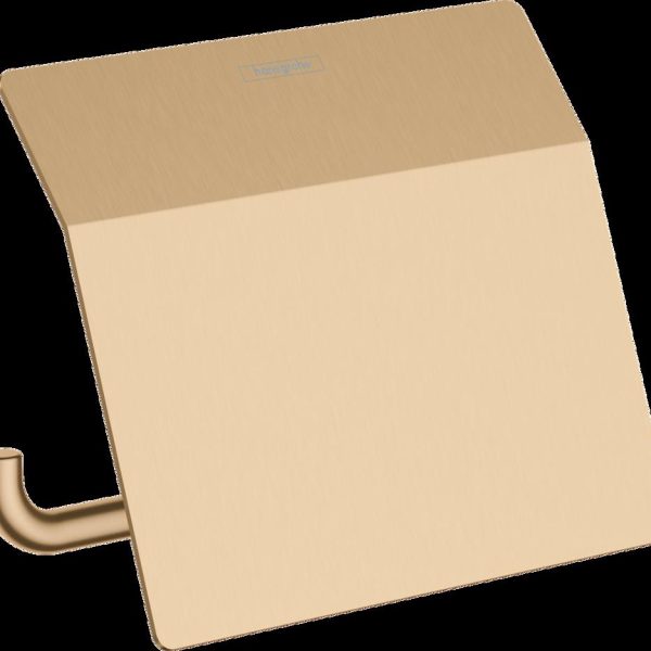 SUPORT HARTIE IGIENICA CU APARATOARE ADDSTORIS,  BRUSHED BRONZE