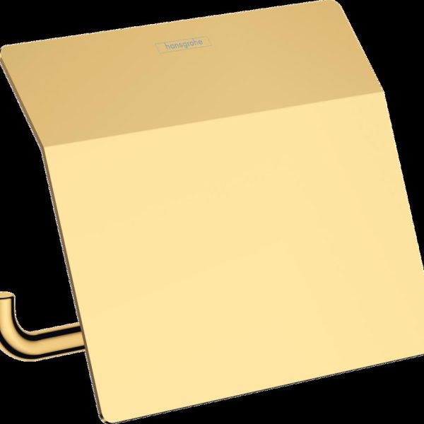 SUPORT HARTIE IGIENICA CU APARATOARE ADDSTORIS,  POLISHED GOLD OPTIC