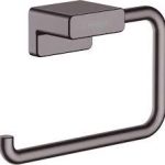 SUPORT HARTIE IGIENICA FARA APARATOARE ADDSTORIS BRUSHED BLACK CHROME