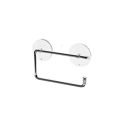 SUPORT HARTIE IGIENICA FARA APARATOARE CU VENTUZE NIAGARA CROM