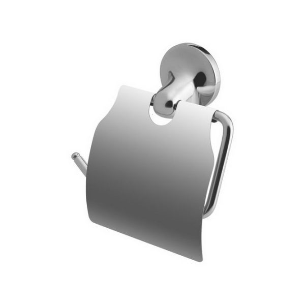 SUPORT HARTIE IGIENICA ONTARIO CU APARATOARE CROM