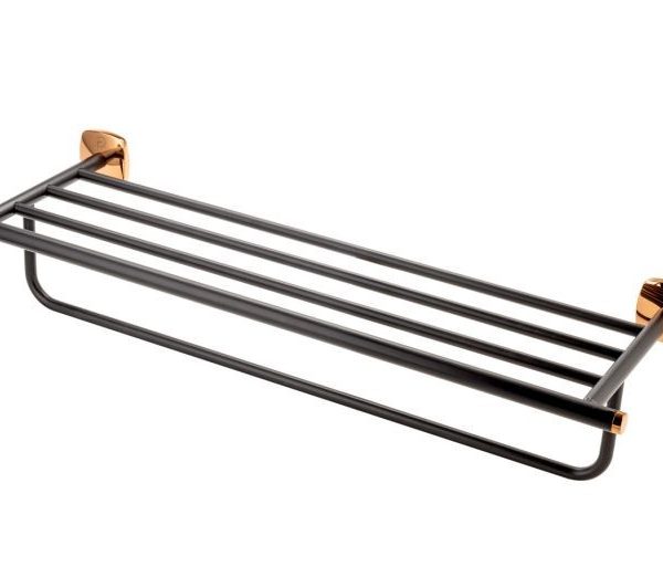 SUPORT PROSOAPE CU BARA PROSOP MERIDA 574 MM, NEGRU-ROZ AURIU