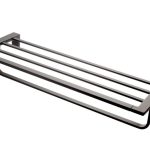 SUPORT PROSOAPE CU BARA PROSOP PIAZZA 600 MM, NEGRU