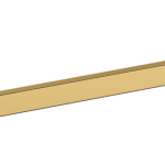 SUPORT PROSOP BARA ADDSTORIS 648MM, POLISHED GOLD OPTIC