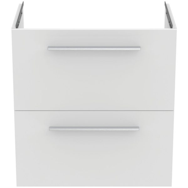 UNITATE LAVOAR I.LIFE S SUSUPENDATA 60 CM CU 2 SERTARE FARA MANERE,ALB MAT