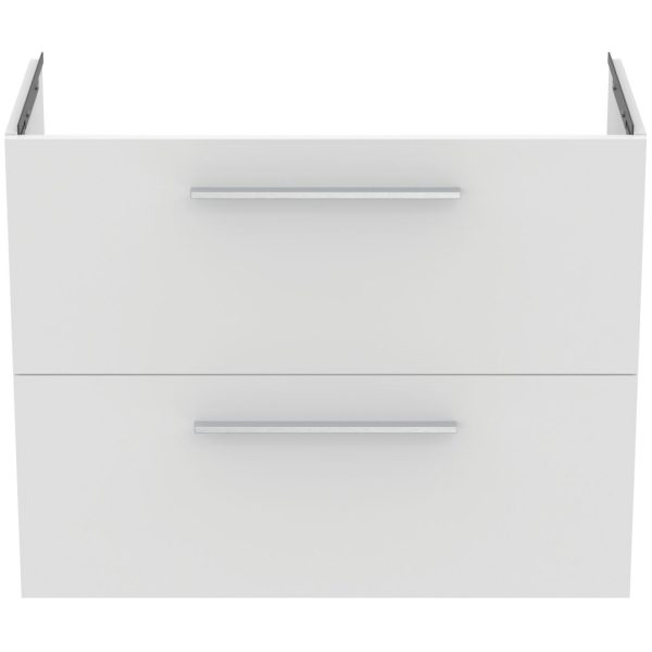 UNITATE LAVOAR I.LIFE S SUSUPENDATA 80 CM CU 2 SERTARE FARA MANERE,ALB MAT