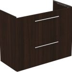 UNITATE LAVOAR I.LIFE S SUSUPENDATA 80 CM CU 2 SERTARE FARA MANERE,STEJAR CAFENIU