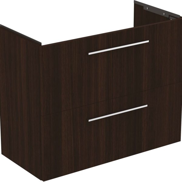 UNITATE LAVOAR I.LIFE S SUSUPENDATA 80 CM CU 2 SERTARE FARA MANERE,STEJAR CAFENIU