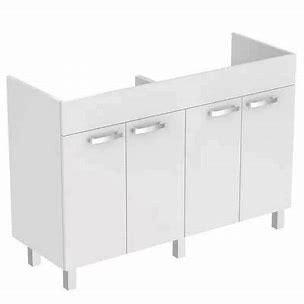 UNITATE LAVOAR TEMPO 1200 STATIVA CU 4 USI ALB LUCIOS