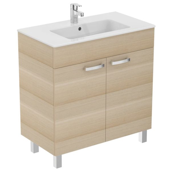 UNITATE LAVOAR TEMPO STATIVA 80 CU 2 USI ALB