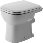 VAS WC D-CODE I.O PT REZERVOR LA SEMIINALTIME ALB CU OGLINDA - CU SET FIXARE
