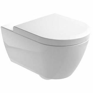 VAS WC EMMA ROUNDED SUSPENDAT RIMLESS 54X36 CM