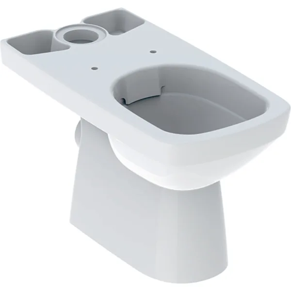 VAS WC SELNOVA SQUARE 68 CM ,PENTRU REZERVOARE APARENTE, RIMFREE