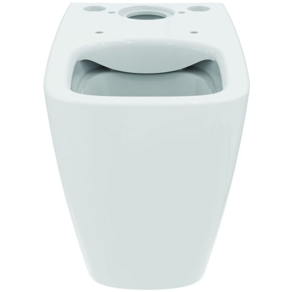 VAS WC STATIV I.LIFE B CU SPALARE RIMLESS PLUS, ALB