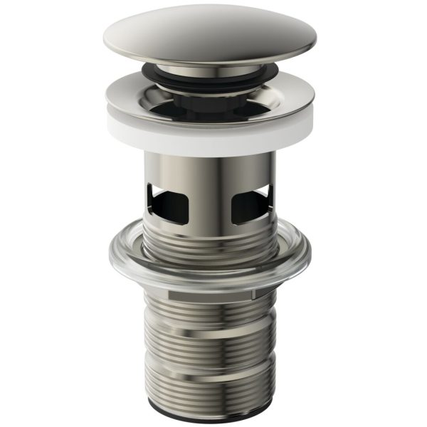 VENTIL PUSH-OPEN PENTRU LAVOARE CU PREAPLIN  SILVER STORM