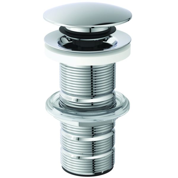 VENTIL PUSH-OPEN PENTRU LAVOARE FARA PREAPLIN CROM