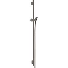 BARA DUS UNICA S PURO 90 CM CU FURTUN, BRUSHED BLACK CHROME
