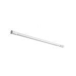 BARA PERDEA DE DUS ALUMINIU 70X125 TELESCOPICA ALB