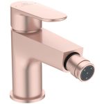 BATERIE BIDEU CERAFINE O, VENTIL METALIC CLICK-CLACK, ROSE