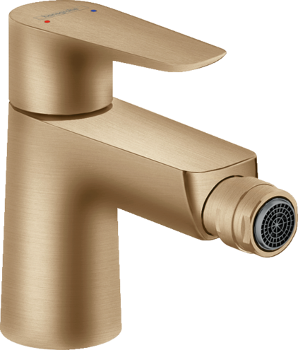 BATERIE BIDEU TALIS E CU VENTIL, BRUSHED BRONZE
