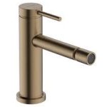 BATERIE BIDEU TECTURIS S, CU VENTIL POP-UP, BRUSHED BRONZE