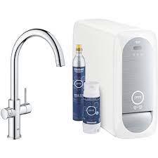 BATERIE BUCATARIE GROHE BLUE HOME NEW TIP C STARTER KIT - imagine 1