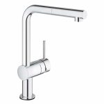 BATERIE BUCATARIE MINTA TOUCH CROM, PIPA L NOU