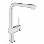 BATERIE BUCATARIE MINTA TOUCH SUPERSTEEL, PIPA L NOU
